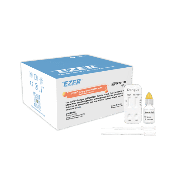 Dengue IgG/IgM/NS1 Rapid Test – EZER™ Diagnostic Kit