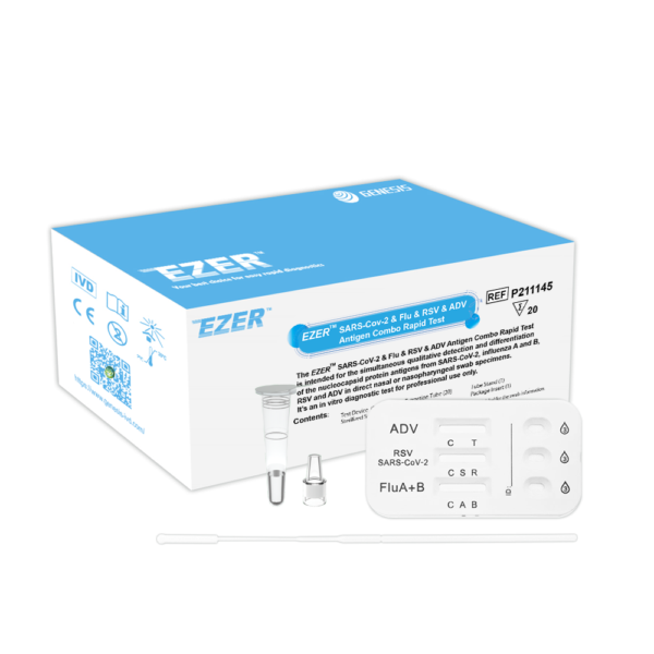 SARS-CoV-2 /Flu/RSV/ADV – EZER™ Antigen Test