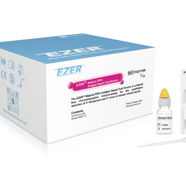 Malaria Pf/Pv Antigen Rapid Test – EZER™ Diagnostic Kit